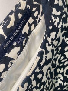 Black &amp; White Print Dress