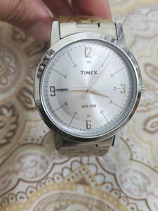 Timex Men Silver Watch