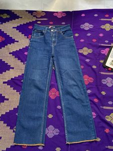 Dark Blue Denim Jeans