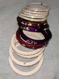 Sparkling Bangle Set