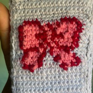 Crochet Phone Case &amp; Charm