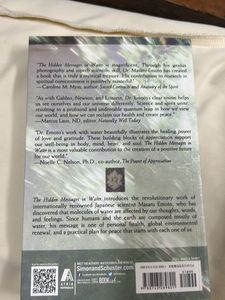 The Hidden Messages in Water