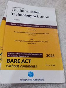 Law Bare Acts 2026 Edition
