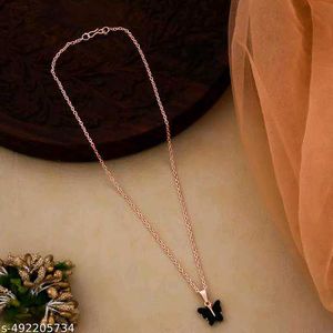 Butterfly Pendant Necklace