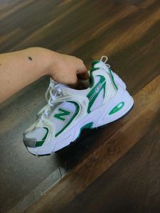 New Balance 530 White Green Sneakers