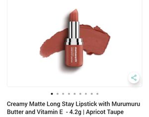 Mamaearth Creamy Matte Long Stay Lipstick Pack 1