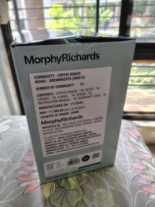 Morphy Richards Coffee Maker