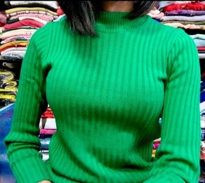 Urbanic High Neck Knitted Sweater