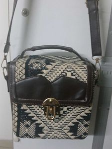 Unique Woven Crossbody Bag