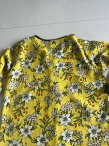 Floral Print Semi Formal Top