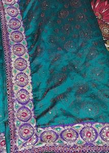 Heavy Border Ethnic saree