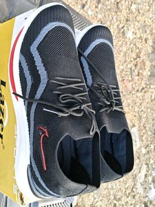 Lazer Black Casual Shoes