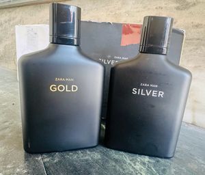 Zara Silver And Gold Man Perfume