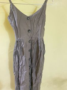 Embroidered Grey Top