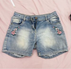 y2k slay-denim shorts