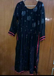Black Naira Cut Kurti