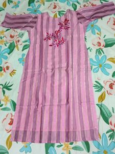 Pink Embroidered Salwar Suit