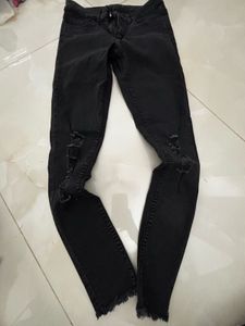 Ripped Black Jeans