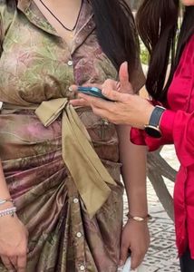 Stylish Button-Down Dress