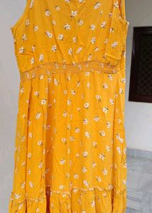 Floral Yellow Sundress