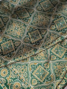 Pure Ajrakh Modal Silk Saree