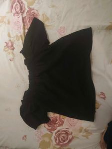 Black Off Shoulder Top