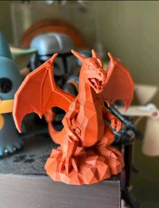 Low Poly Dinosaur 3d Printed