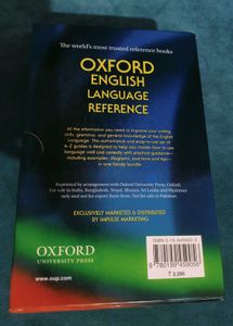 OXFORD ENGLISH LANGUAGE REFERENCE