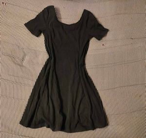 Cute Black Skater Dress