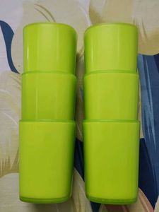 🥤🌈 Wondercraft 9 Piece Color Pop Plastic Glass S