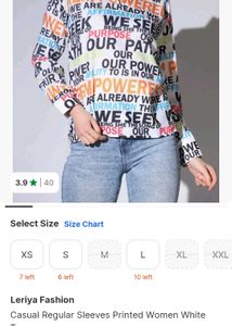 Stylish Graphic Print Top