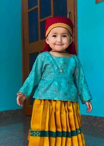 Cute Traditional Dress Pahadi Dres