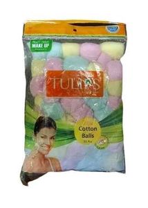 Tulips Cotton Balls - 120 Pieces