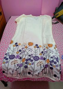 Royal Cream Kurta Set With Embroidery Design