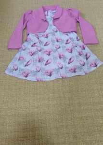 Floral Dress with Summer Cardigan
