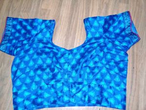 Saree With Stiched Blouse
