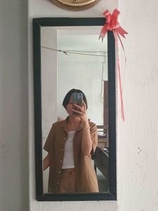 Brown Half Shirt