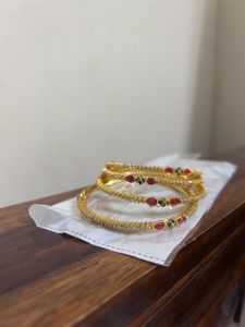 CZ Bangles Set Of 6