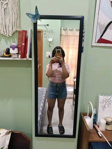 Stylish Ripped Denim Shorts.