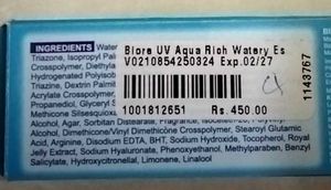 Biore UV Aqua Rich WaterSunscreen