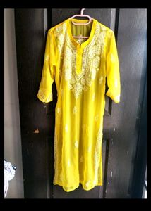 Chikankari Kurta + Slip