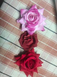 Set of 3 Artificial Roses