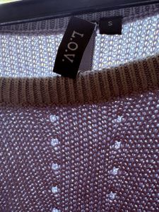 Light Blue Knit Tank Top