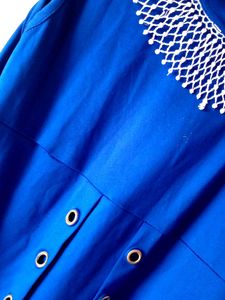 Blue Korean Top