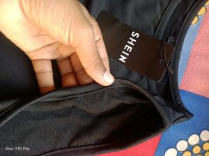 Sleek Black Sleeveless Slip Dress