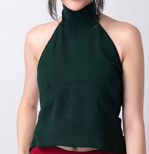 Emerald Green Halter Top
