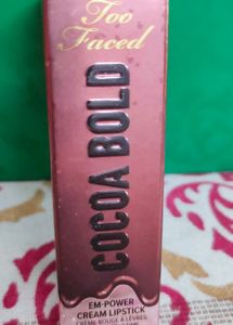Too Faced Cocoa Bold Lipstick Buttercream