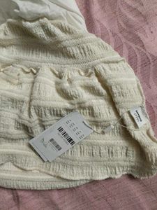 Tiered Ruffle Mini Skirt