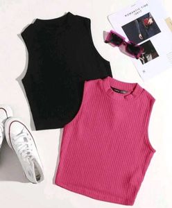 Ribbed Tank Top Set🎀💌👛🪞