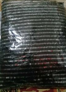 Sequins Black Saree